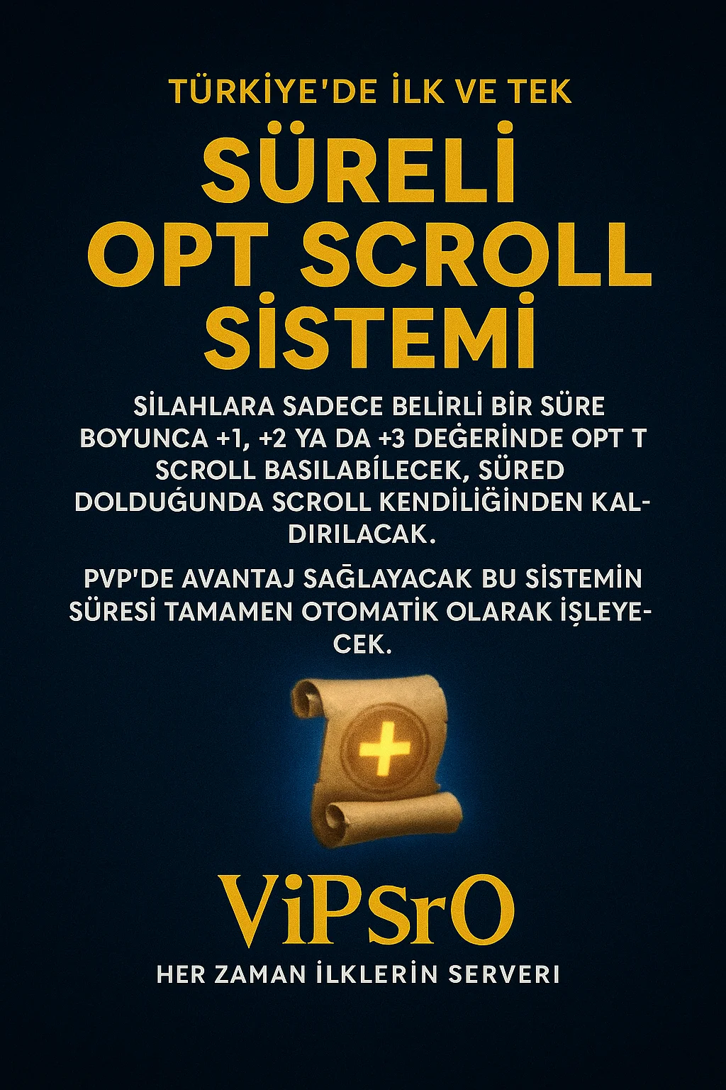 Türk SrO PvP'lerde İlk ve Tek | Süreli + Sistemi