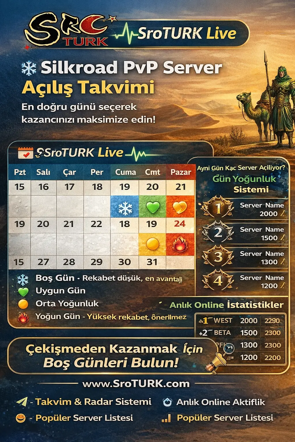 PvP Server Ne Zaman Açılmalı